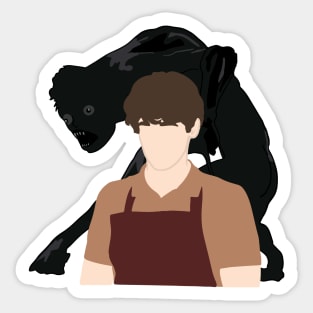 Tyler Galpin Hyde Monster Wednesday Addams Sticker